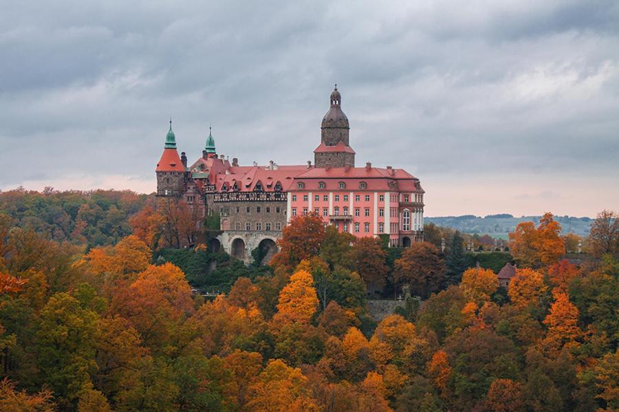 Hotel Przy Oslej Bramie - Zamek Ksiaz Wałbrzych Buitenkant foto